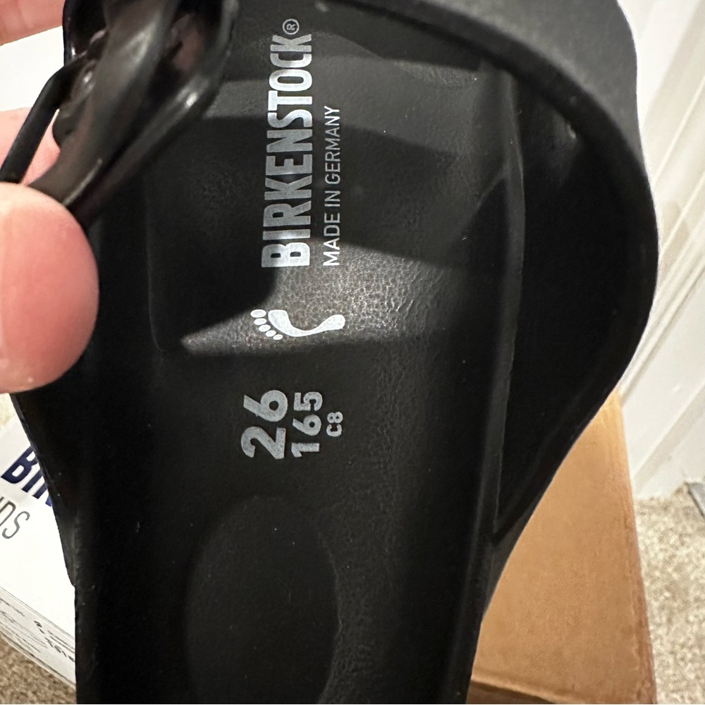 Birkenstock Arizona Eva Kids Sandals Black - Picture 3 of 5